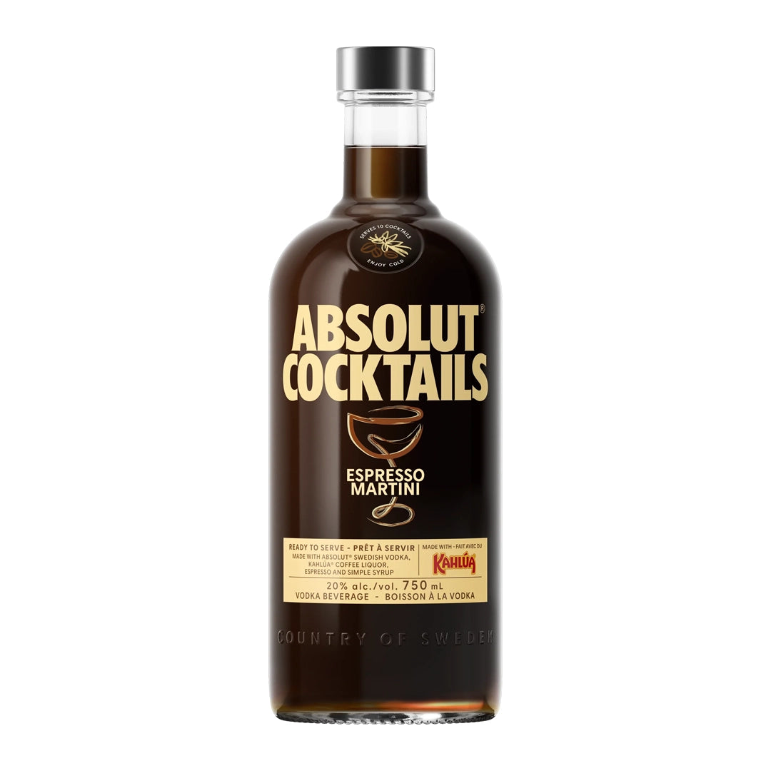 Absolut Espresso Martini Cocktail 750ml