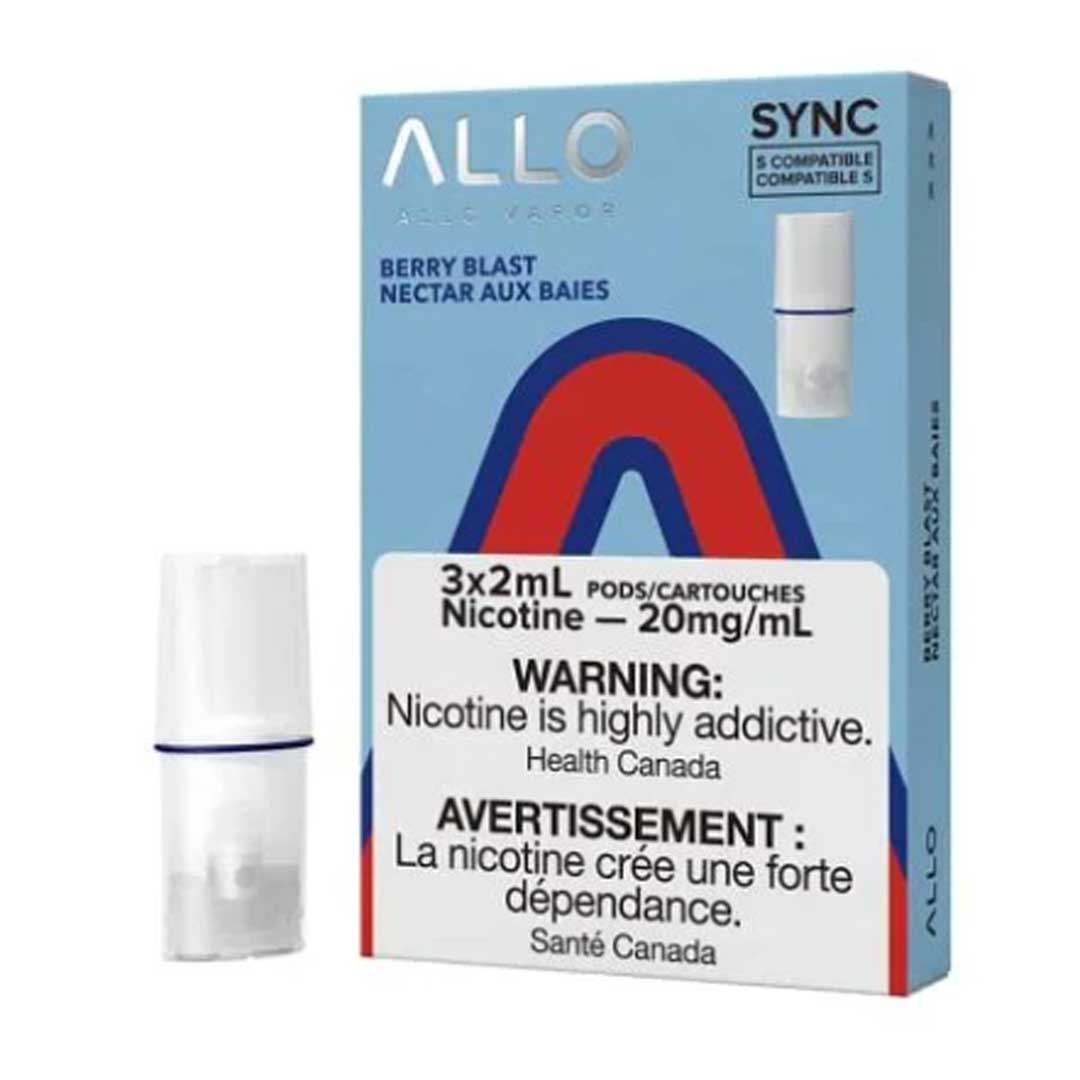 TAG Liquor Stores Canada Delivery -Allo Sync Pod Berry Blast -tagliquorstores.com