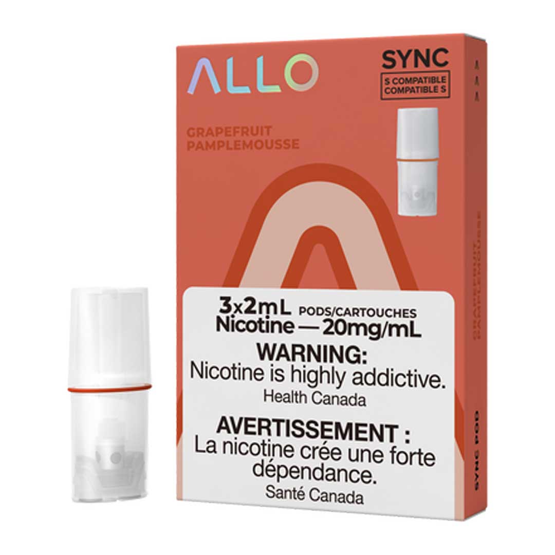 TAG Liquor Stores Canada Delivery -Allo Sync Pod Grapefruit -tagliquorstores.com
