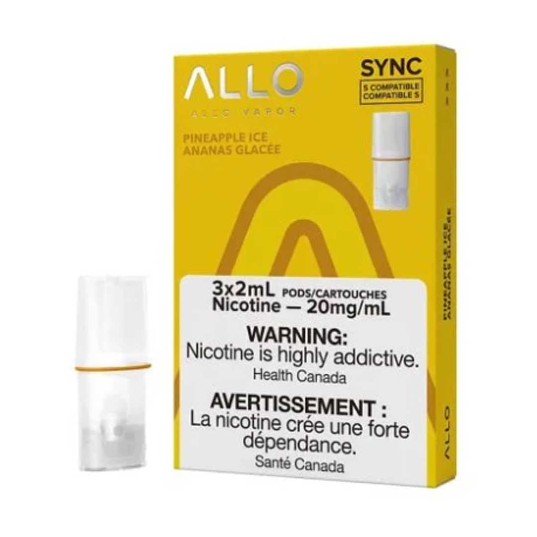TAG Liquor Stores Canada Delivery -Allo Sync Pod Pineapple Ice -tagliquorstores.com