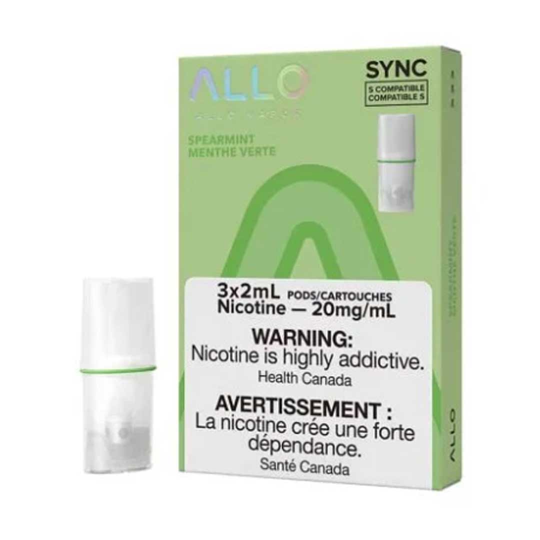 TAG Liquor Stores Canada Delivery -Allo Sync Pod Spearmint -tagliquorstores.com