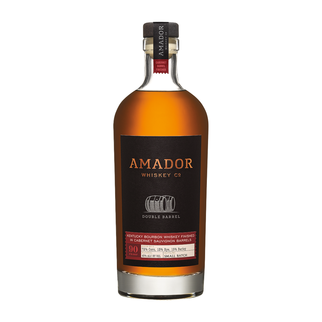 Amador Double Barrel Cabernet Cask Kentucky Bourbon 750ml