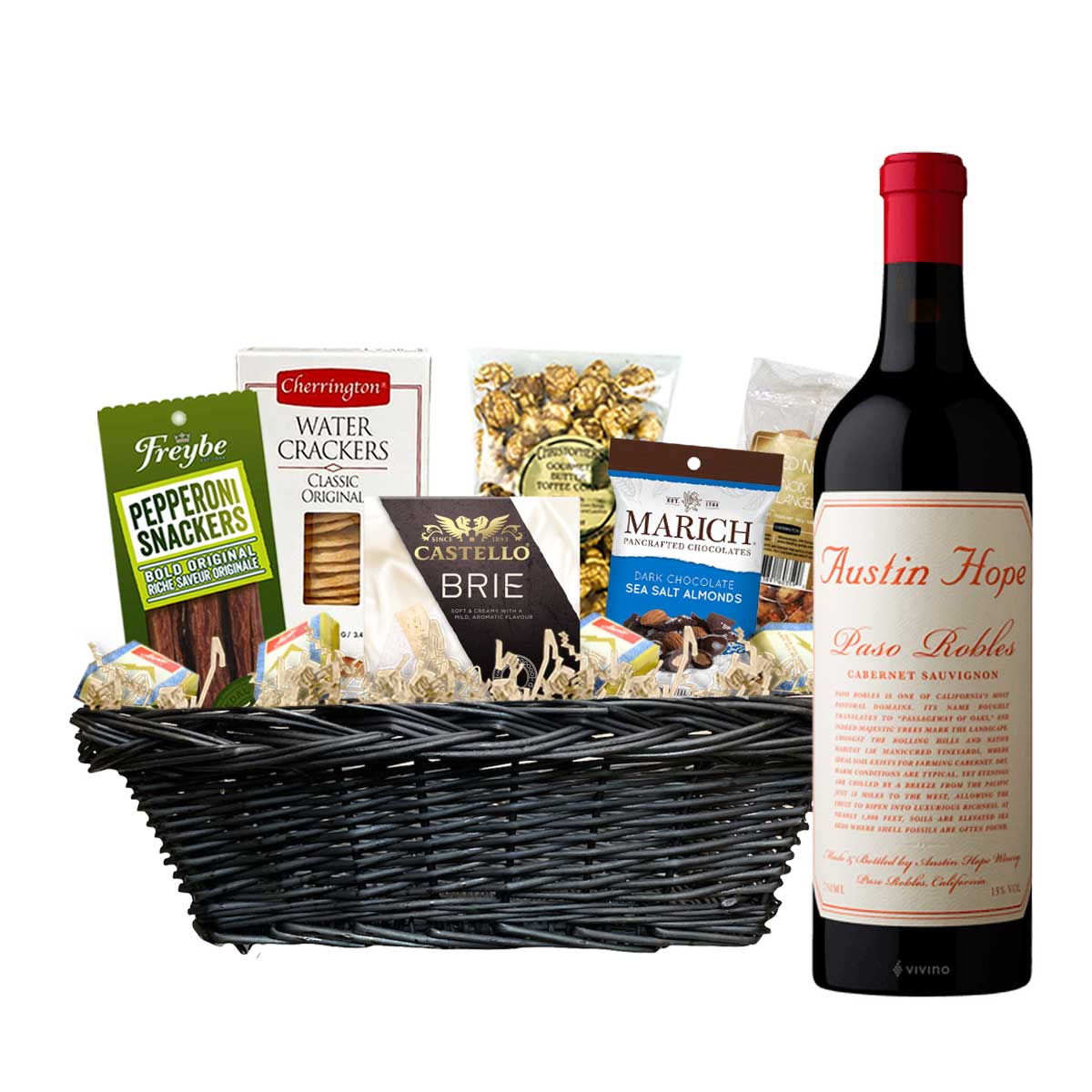 TAG Liquor Stores Canada Delivery-Austin Hope Cabernet Sauvignon 750ml Corporate Gift Basket-wine-tagliquorstores.com
