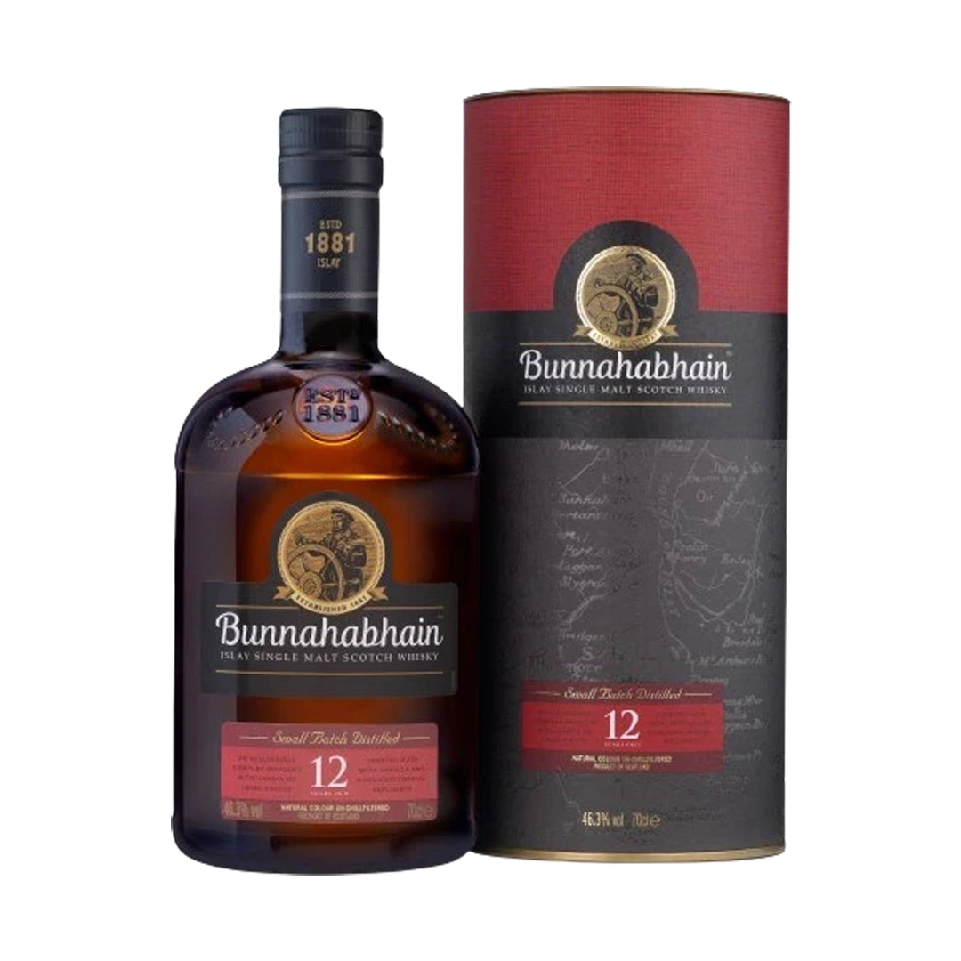 Bunnahabhain 12 Year Old Islay Single Malt Scotch Whisky 750ml