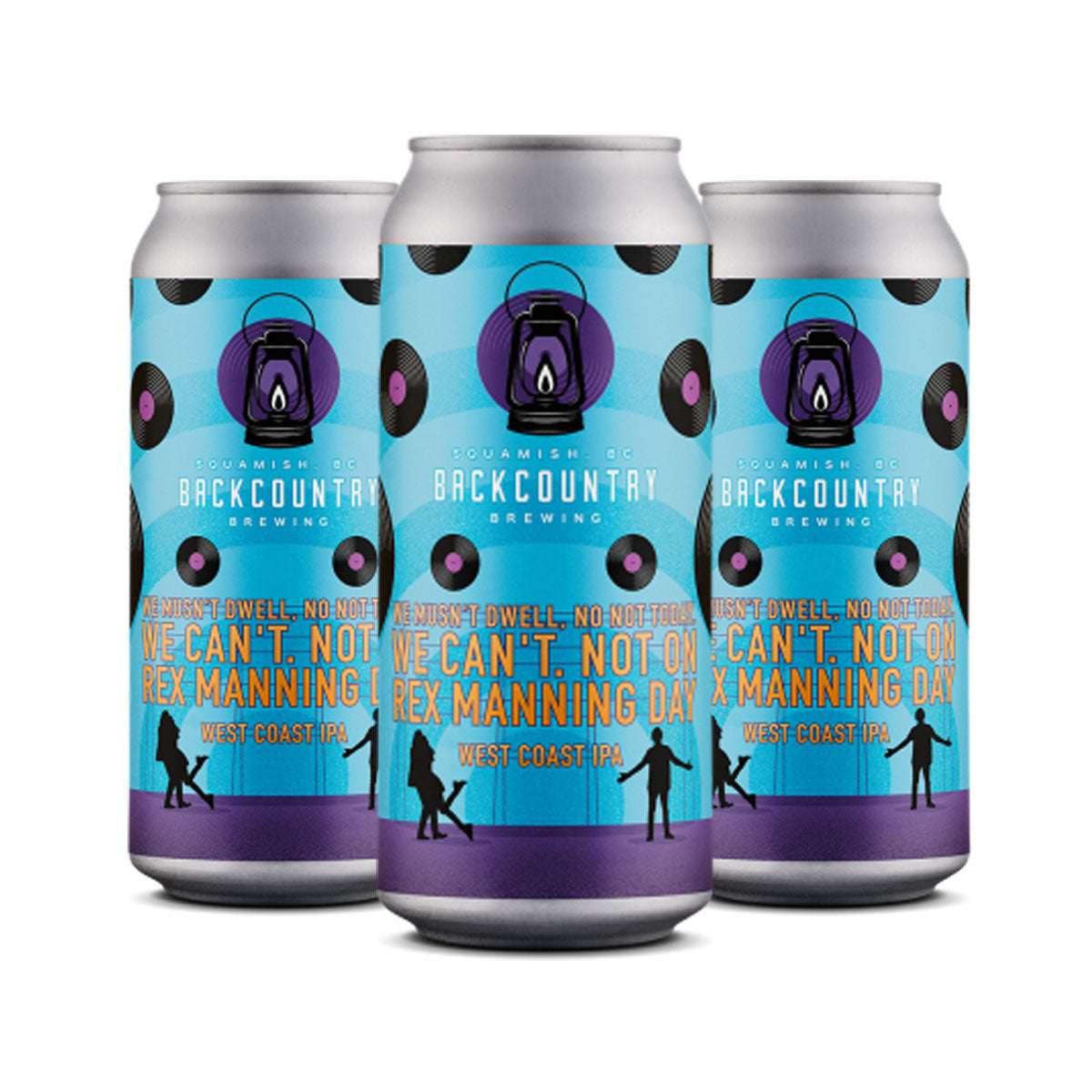 TAG Liquor Stores BC - Back Country Brewing "We mustn't dwell, no not today we can't, not on Rex Manning Day" 4 Pack Cans