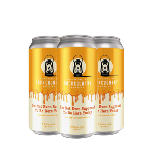 TAG Liquor Stores BC - Backcountry Brewing "I’M NOT EVEN SUPPOSED TO BE HERE TODAY" ORANGE CREAMSICLE SOUR-beer