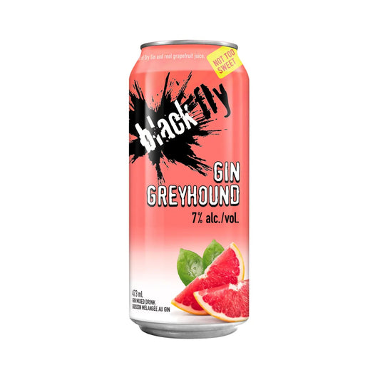 Black Fly Gin Grapefruit Greyhound Cocktail Single Can
