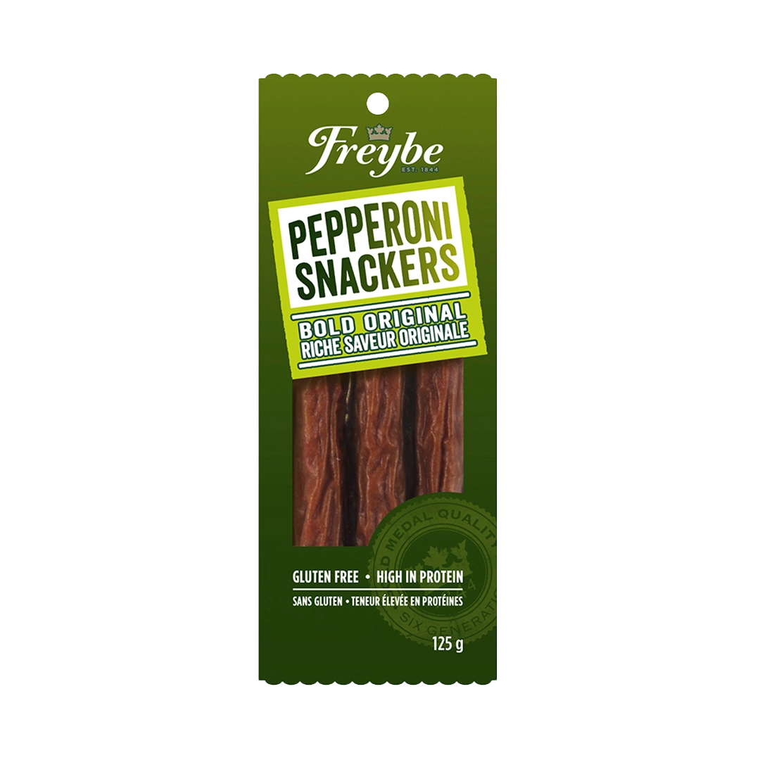 Freybes Bold Original Pepperoni Snacker 125g