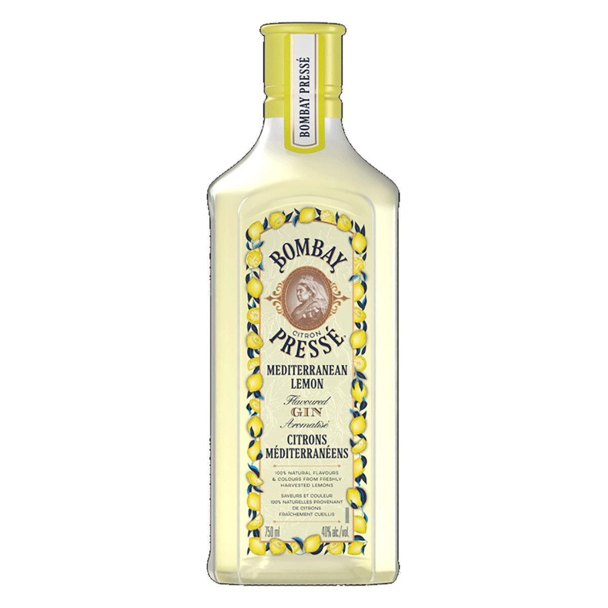 Gin 750ml Presse Bombay Mediterranean – Citron Lemon