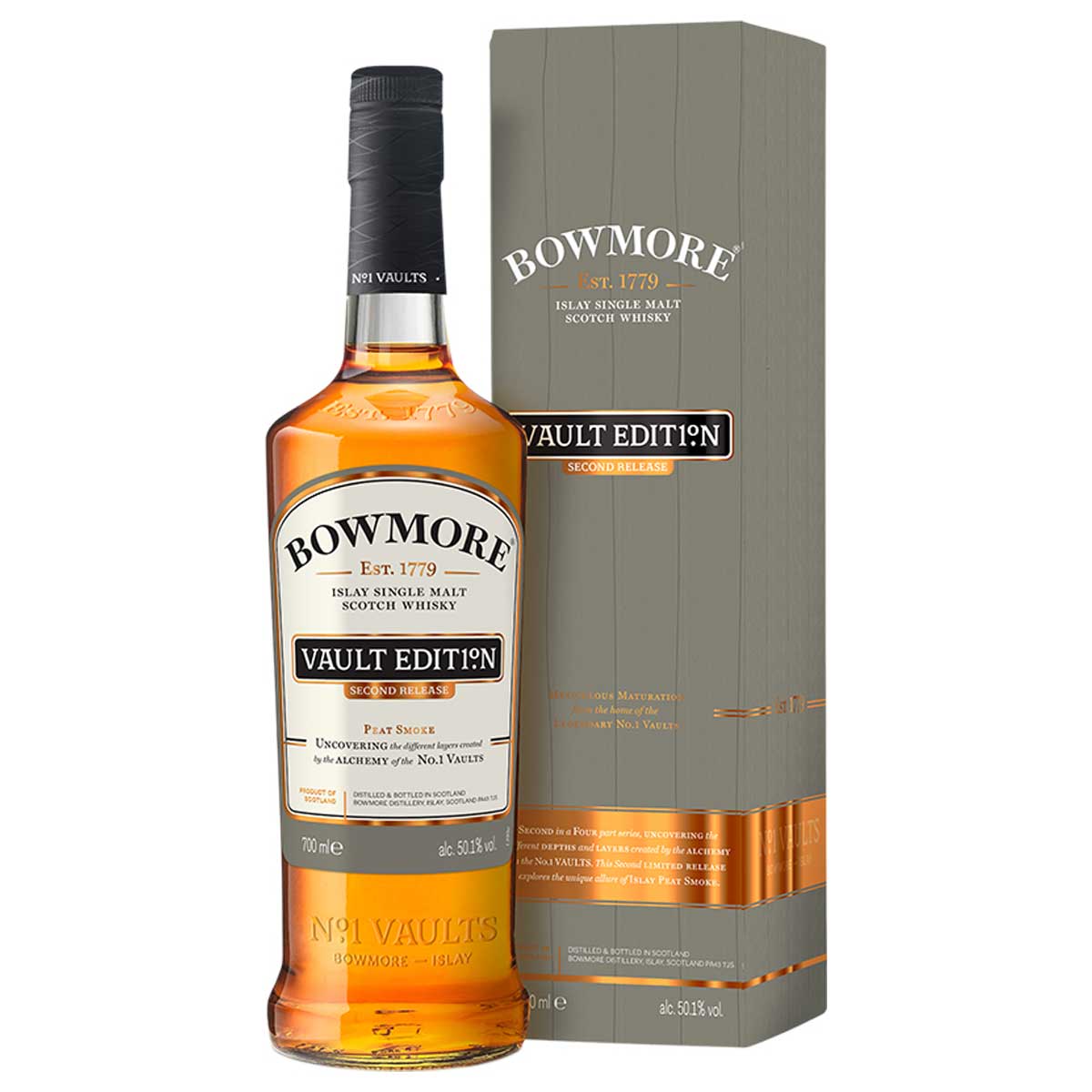 TAG Liquor Stores Canada Delivery-Bowmore Vault Edit10n Second Release 750ml-spirits-tagliquorstores.com