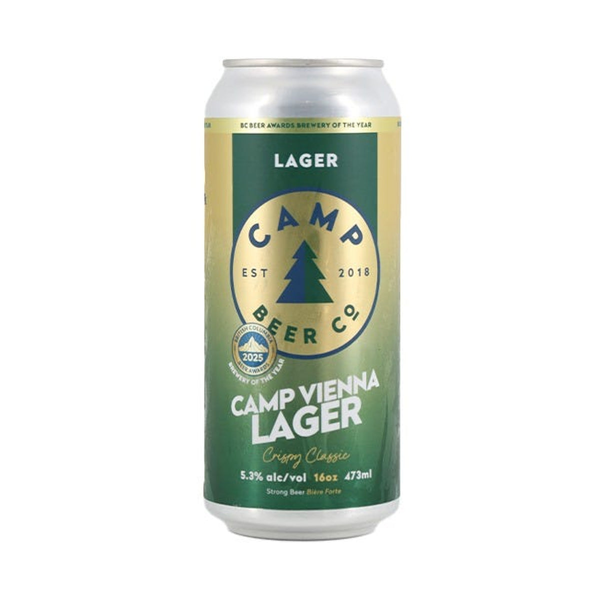 Camp Beer Co. Vienna Lager 473 mL