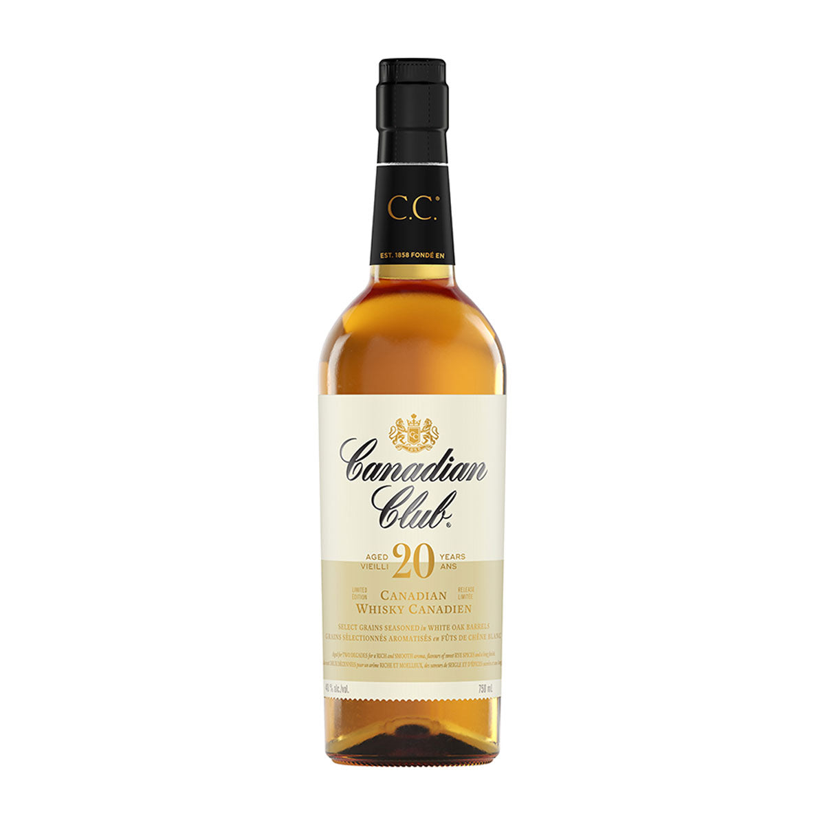 TAG Liquor Stores Liquor Gift Delivery Canada - Canadian Club 20 Year CC 750ml
