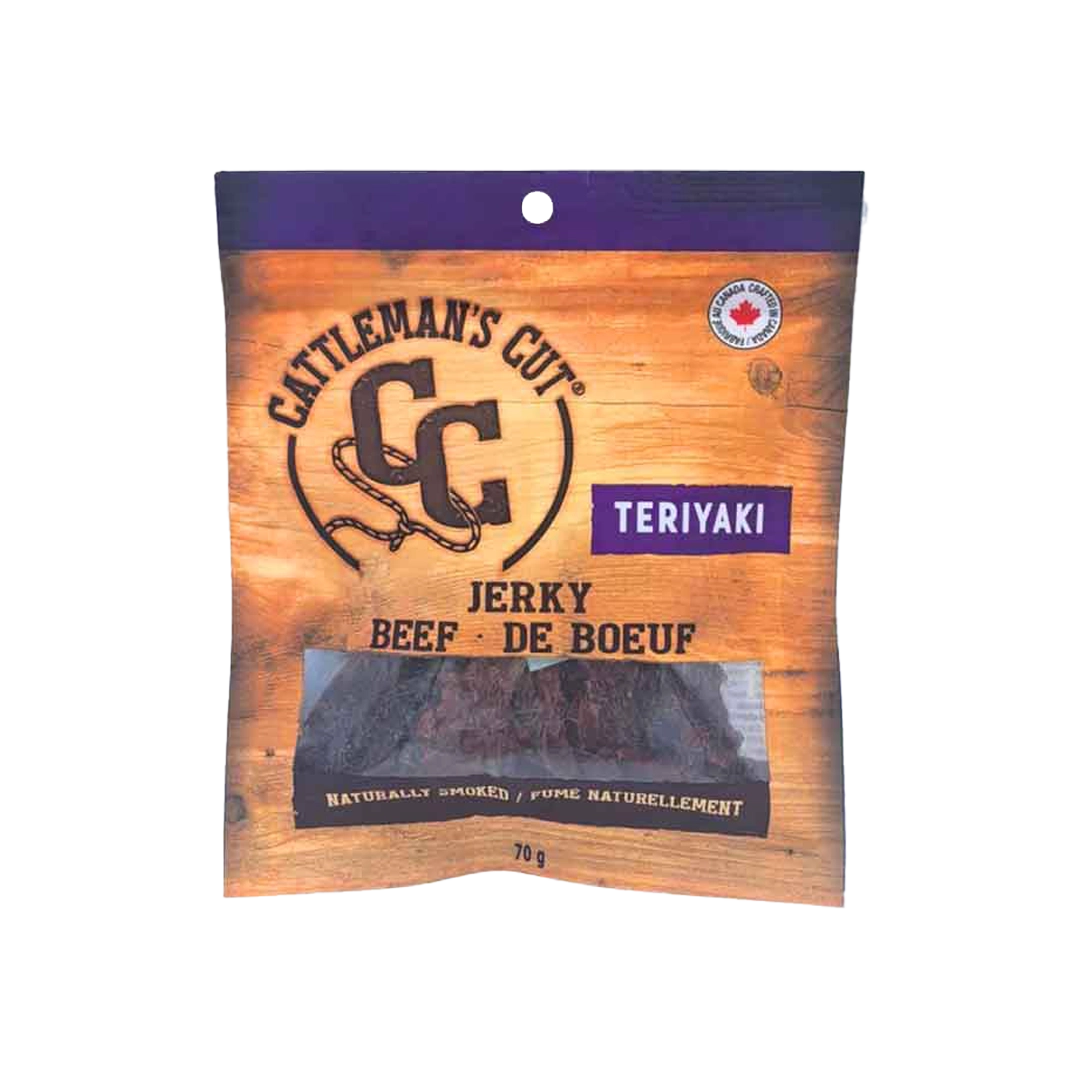 Cattlemans Cut Teriyaki Beef Jerky 70g