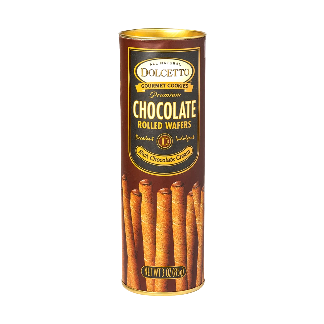 Dolcetto Chocolate Rolled Wafers 85g