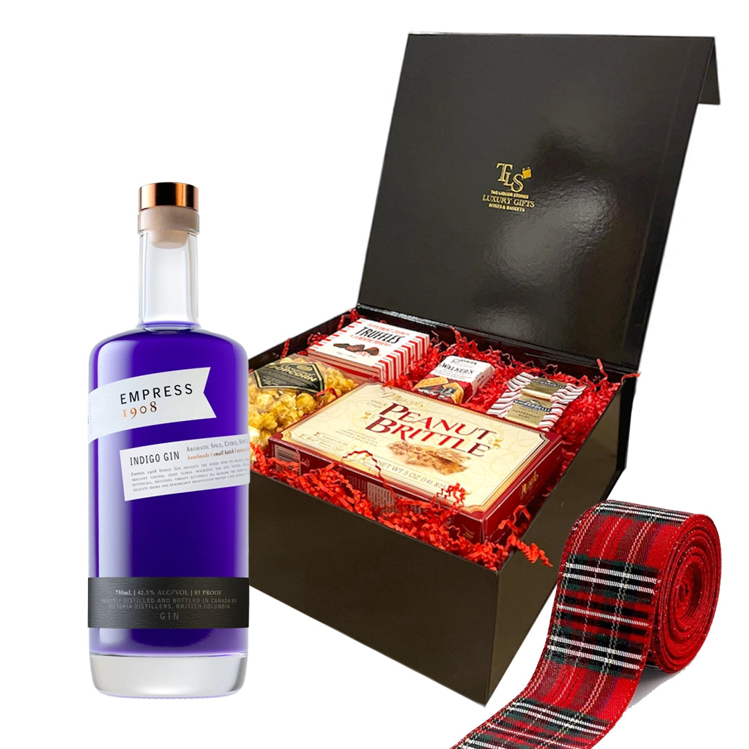 Empress 1908 Gin 750ml Christmas Gift Box