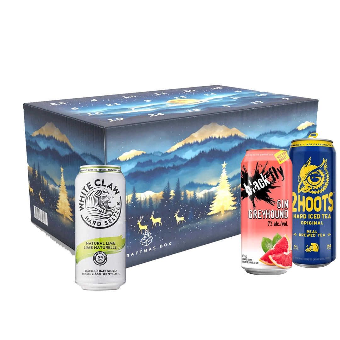 Ready to Drink Advent Calendar 24 x Assorted 473ml Tall Cans