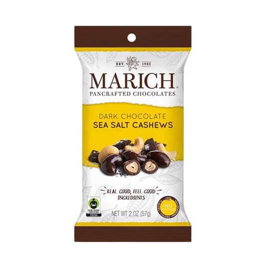 Marich Dark Chocolate Sea Salt Cashews 57g