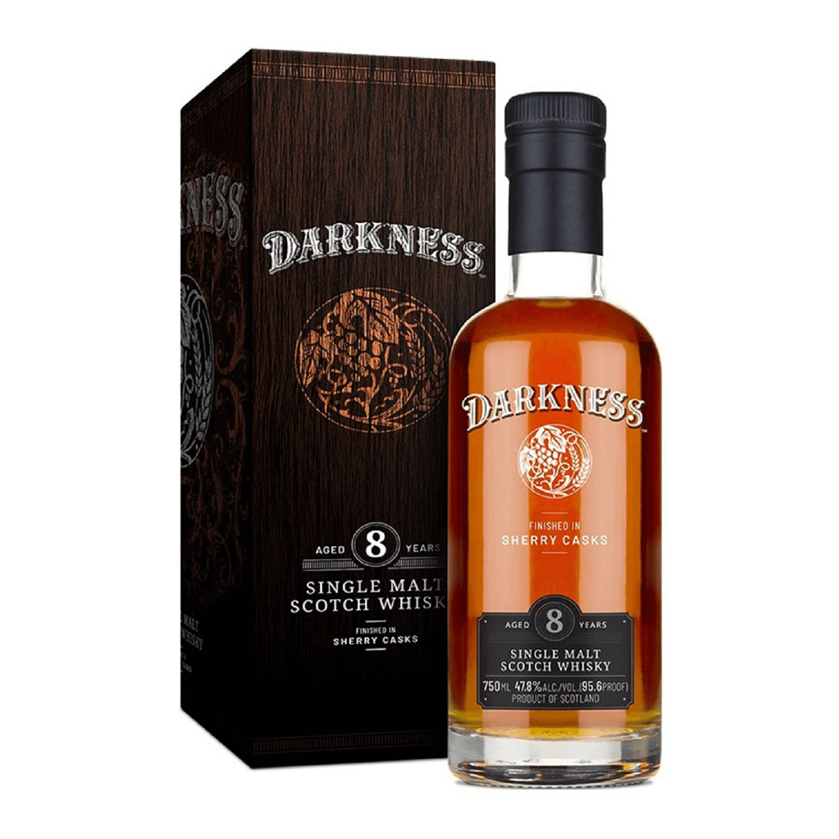 TAG Liquor Stores Canada Delivery-Darkness 8 Year Single Malt Whisky 750ml-spirits-tagliquorstores.com