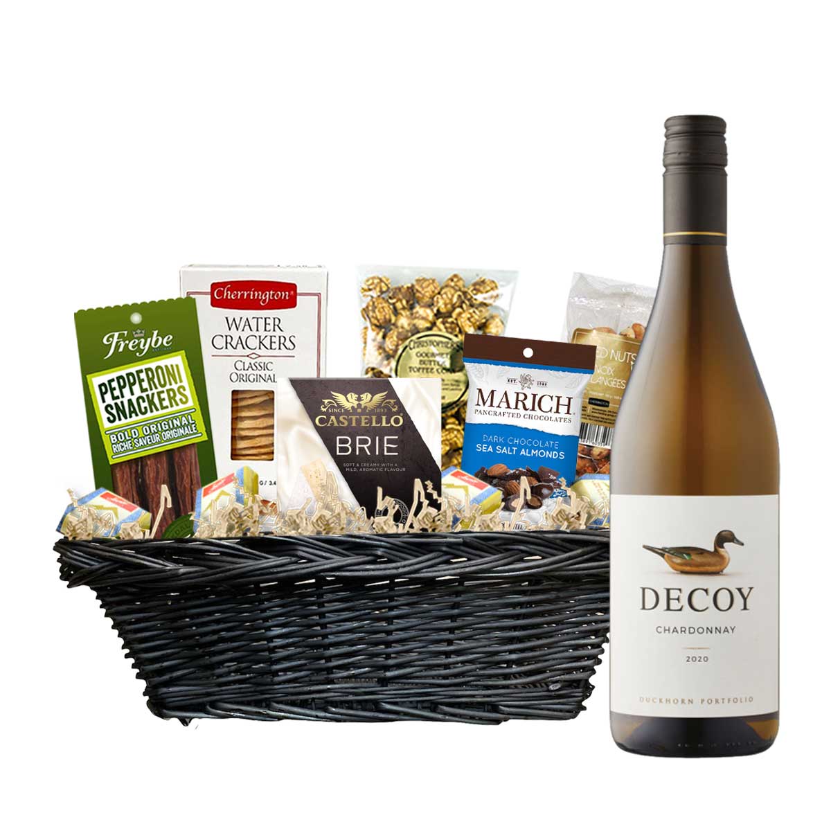 TAG Liquor Stores Canada Delivery-Decoy Chardonnay 750ml Corporate Gift Basket-wine-tagliquorstores.com