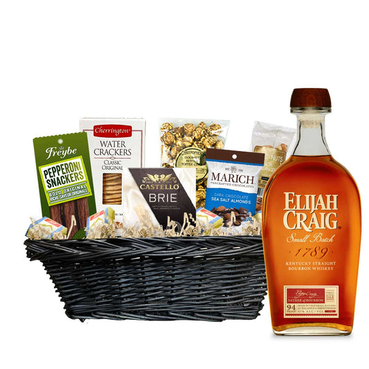 TAG Liquor Stores Canada Delivery-Elijah Craig Bourbon 750ml Corporate Gift Basket-spirits-tagliquorstores.com