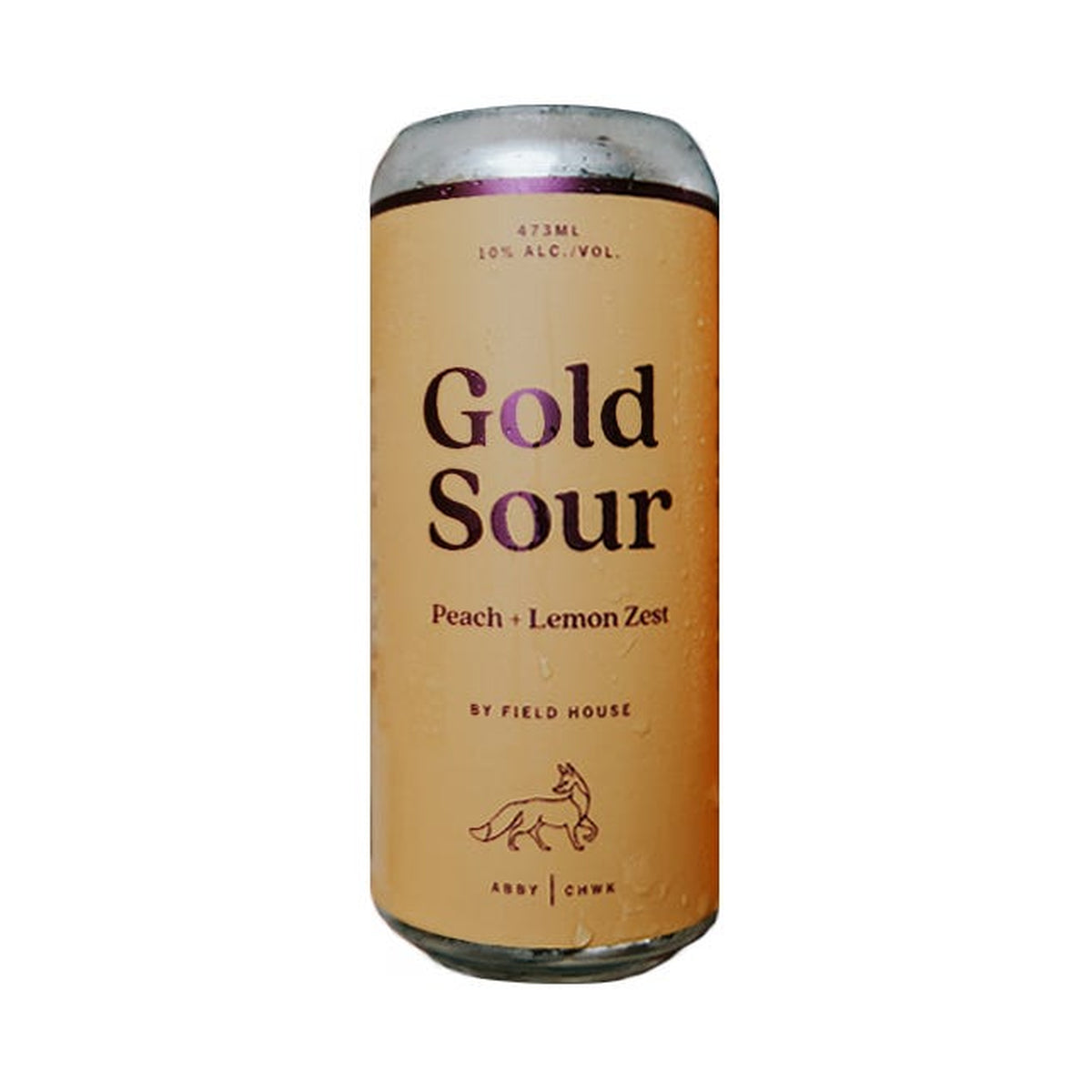 Field House Brewing Gold Sour With Peach & Lemon Zest 473 mL