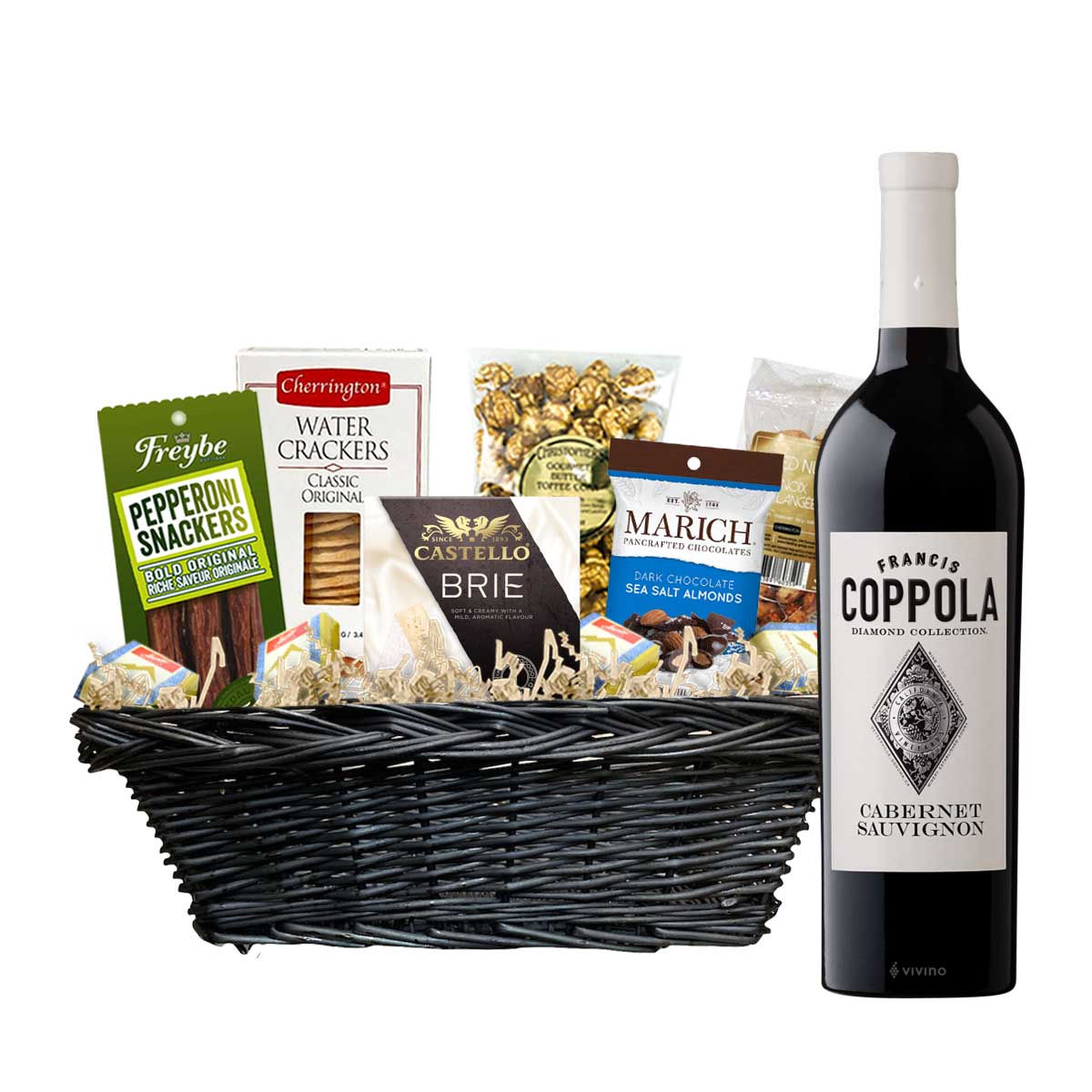 TAG Liquor Stores Canada Delivery-Francis Coppola Cabernet Sauvignon 750ml Corporate Gift Basket-wine-tagliquorstores.com