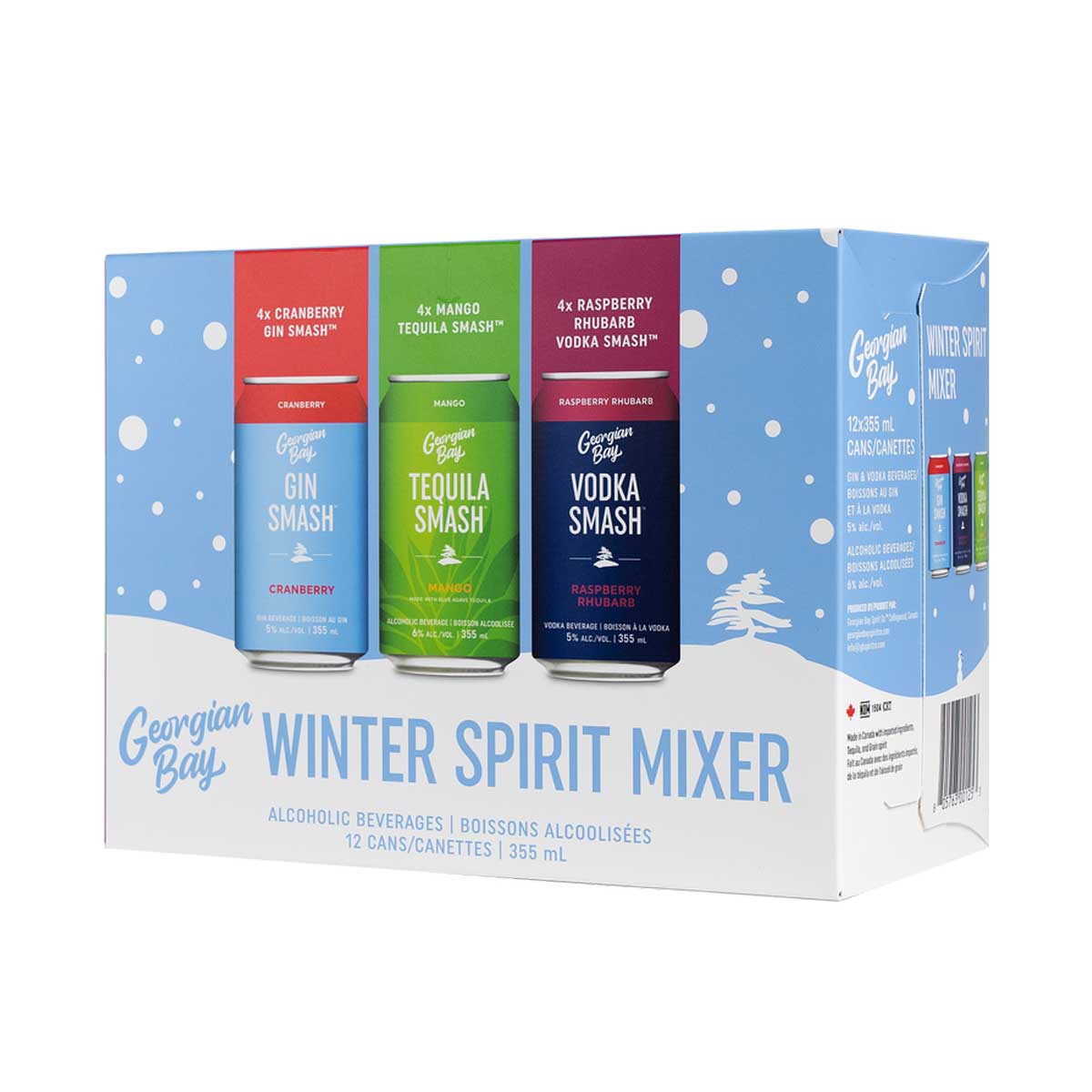 TAG Liquor Stores Canada Delivery-Georgian Bay WInter Variety 12 Pack Cans-ready to drink-tagliquorstores.com