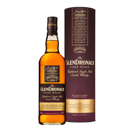 GlenDronach Port Wood Highland Single Malt Scotch Whisky 750ml