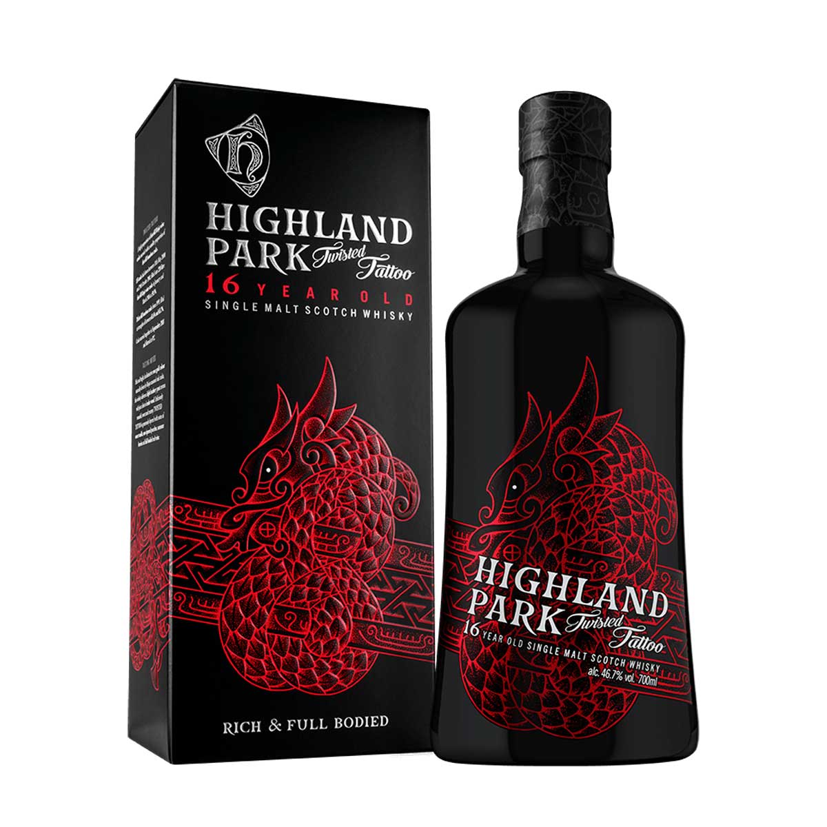 TAG Liquor Stores Canada Delivery-Highland Park Twisted Tattoo 16 year Single Malt Scotch Whisky 750ml-spirits-tagliquorstores.com