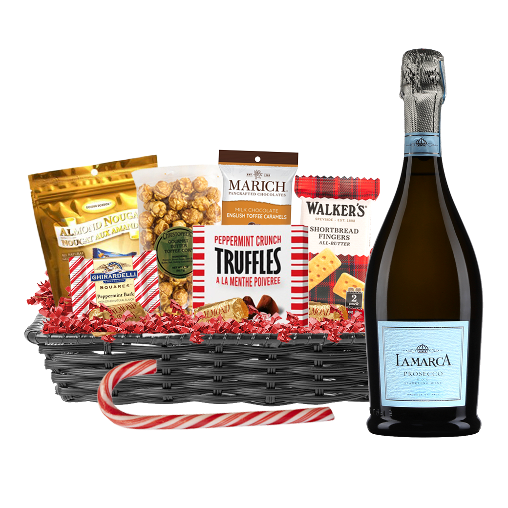 La Marca Prosecco 750ml Christmas Gift Basket