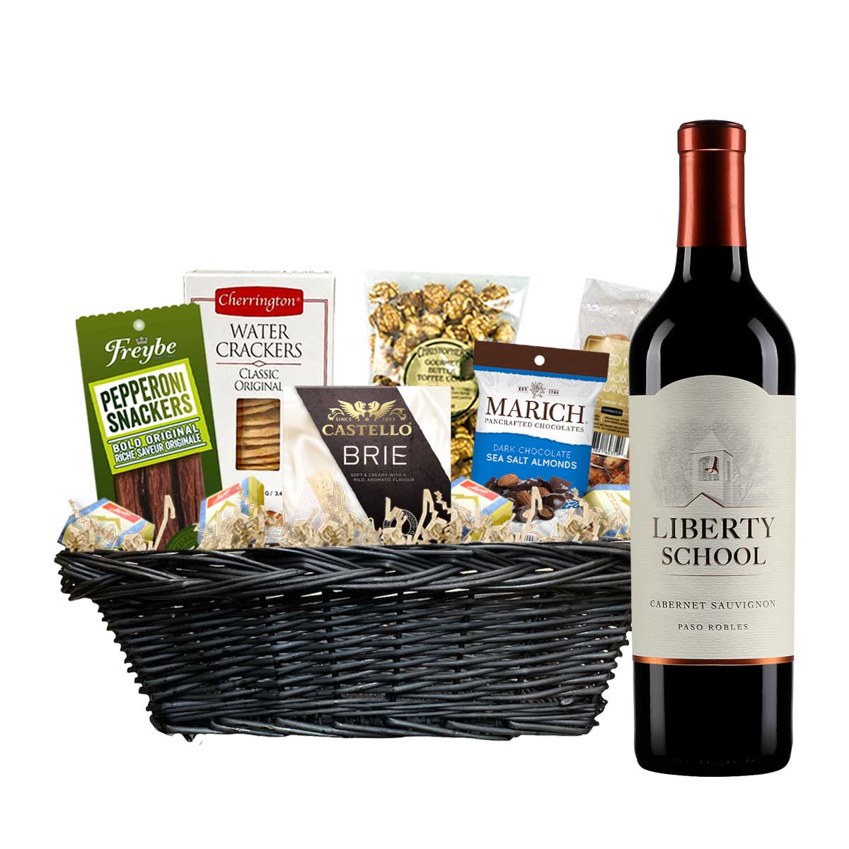 TAG Liquor Stores Canada Delivery-Liberty School Cabernet Sauvignon 750ml Corporate Gift Basket-wine-tagliquorstores.com