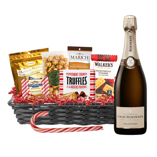 Louis Roederer Champagne 750ml Christmas Gift Basket