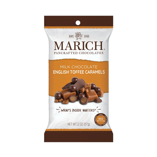 Marich Milk Chocolate English Toffee Caramels 57g