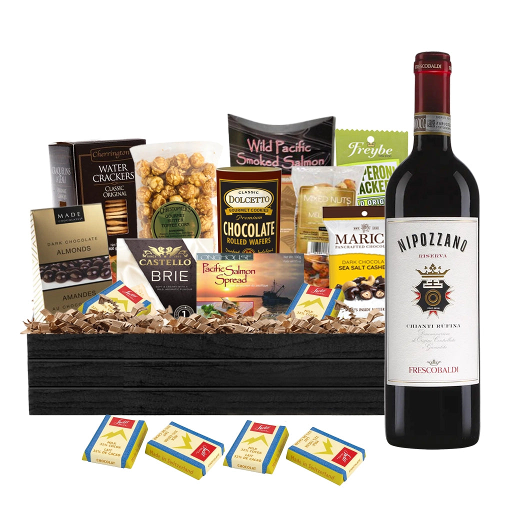 Frescobaldi Chianti Nipozzano Riserva 750ml Gift Basket