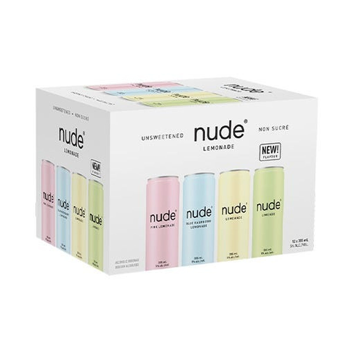 Nude Beverages Lemonade Mixer 12 x 355 mL