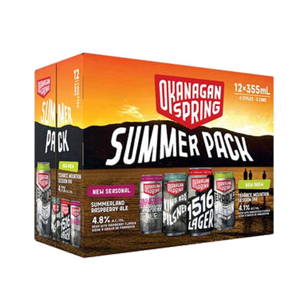 TAG Liquor Stores BC - Okanagan Springs 12 Can Summer Mixer Pack