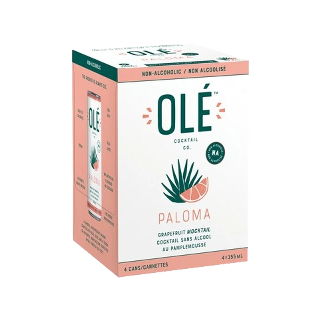 Olé Non-Alcoholic Paloma 4 Pack Cans