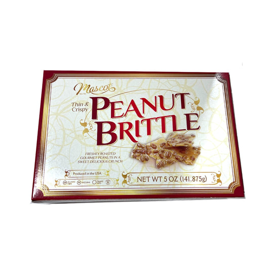 Mascot Thin & Crispy Peanut Brittle 5oz