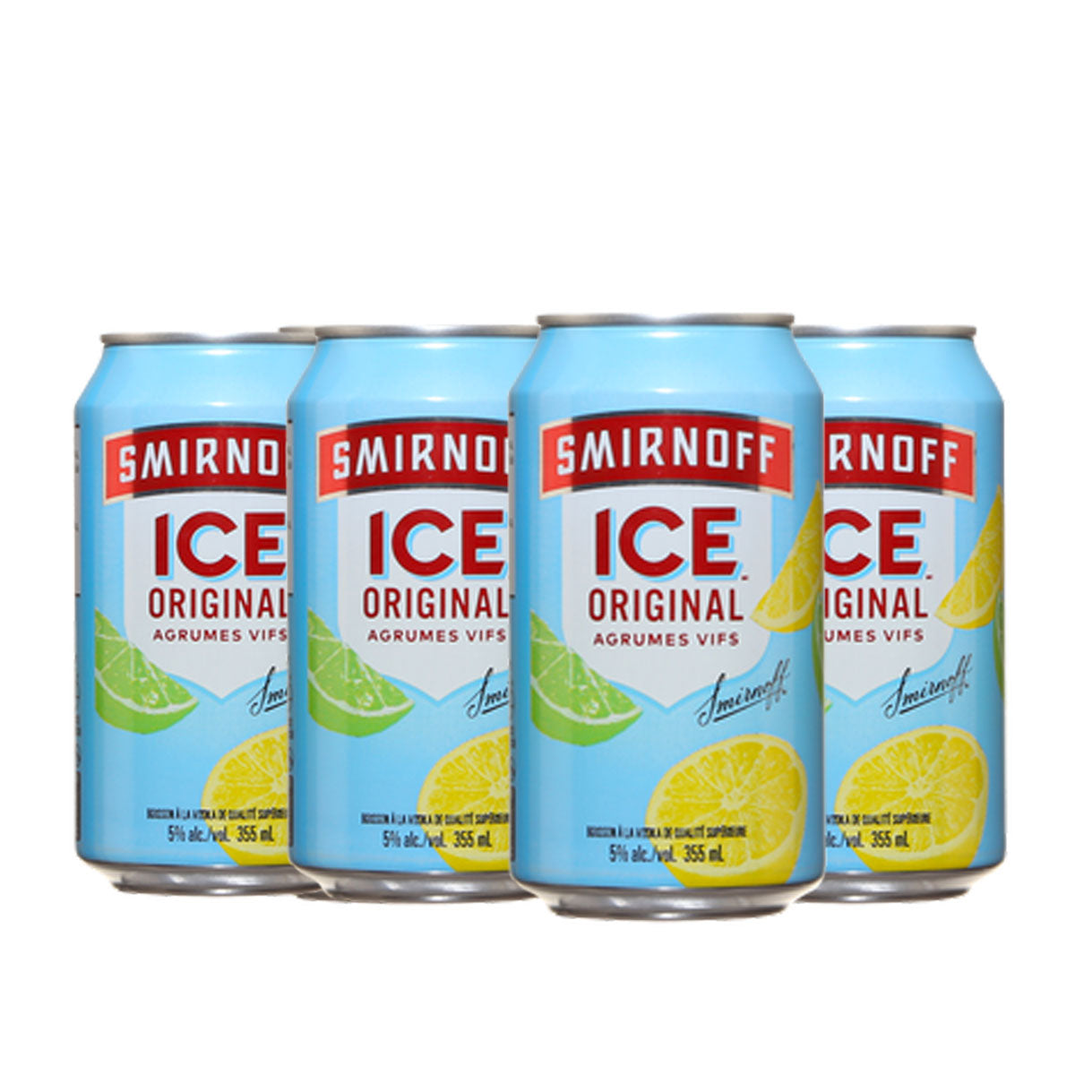 Smirnoff Ice Cans Alcohol Percentage Tag Liquor Stores Delivery BC - Smirnoff Ice Original 6 Pack Cans
