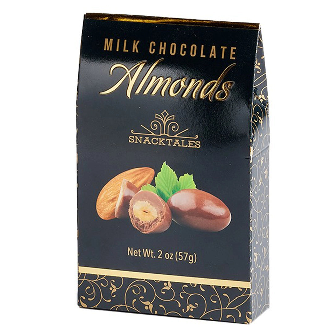 Snacktales Milk Chocolate Almonds 2oz