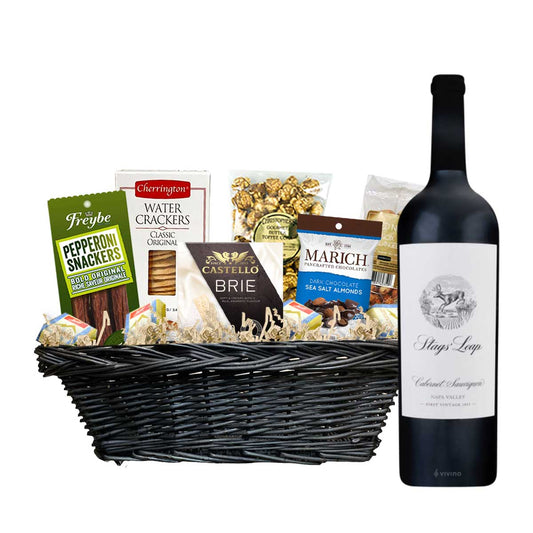 TAG Liquor Stores Canada Delivery-Stags Leap Cabernet Sauvignon 750ml Corporate Gift Basket-wine-tagliquorstores.com