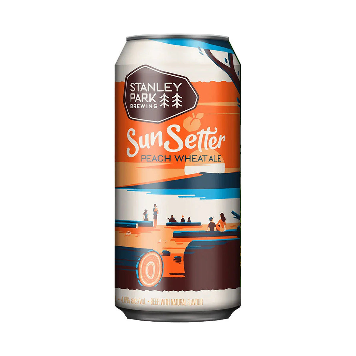 Stanley Park Brewing - Sun Setter Peach Wheat Ale 473 mL