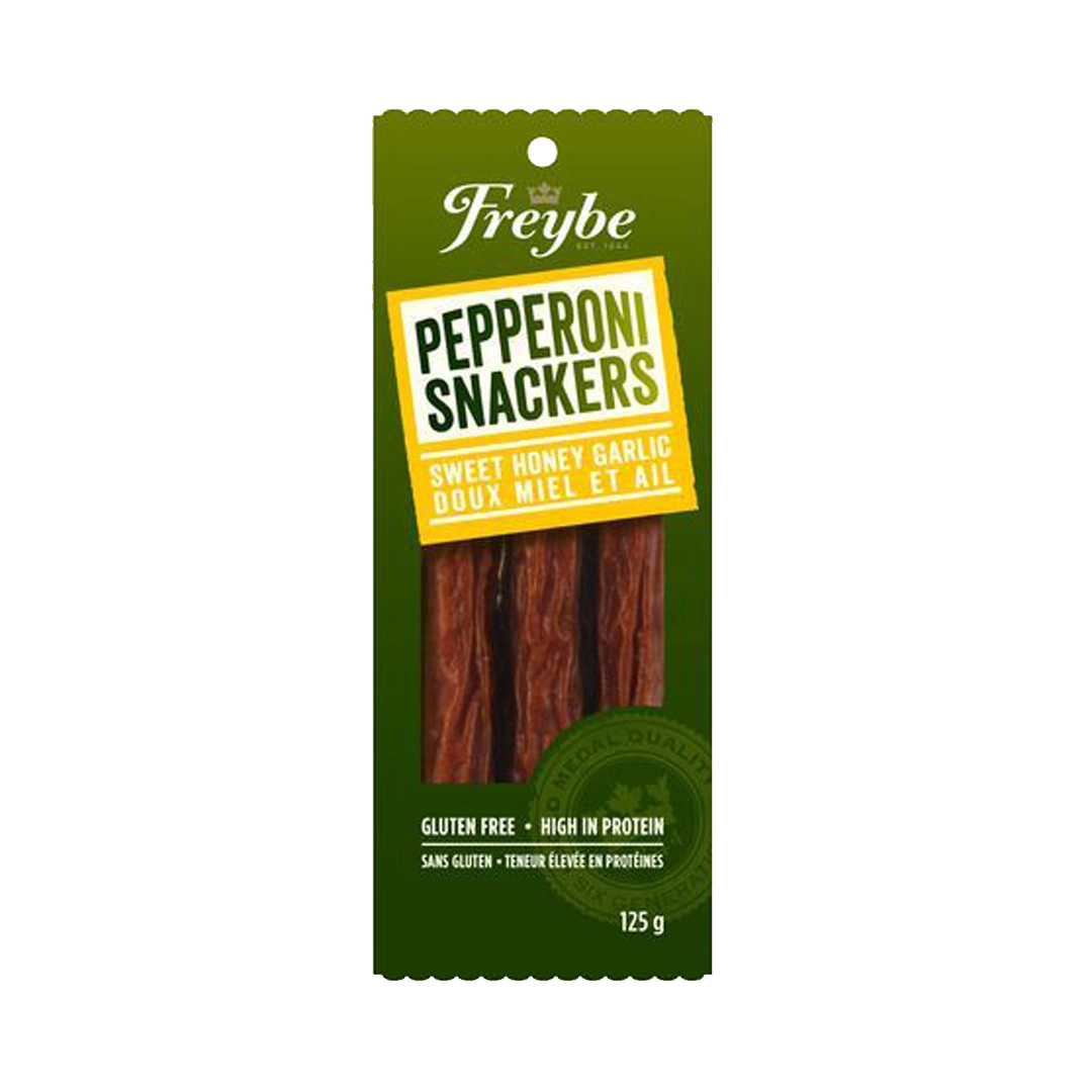 Freybes Sweet Honey Garlic Pepperoni Snacker 125g