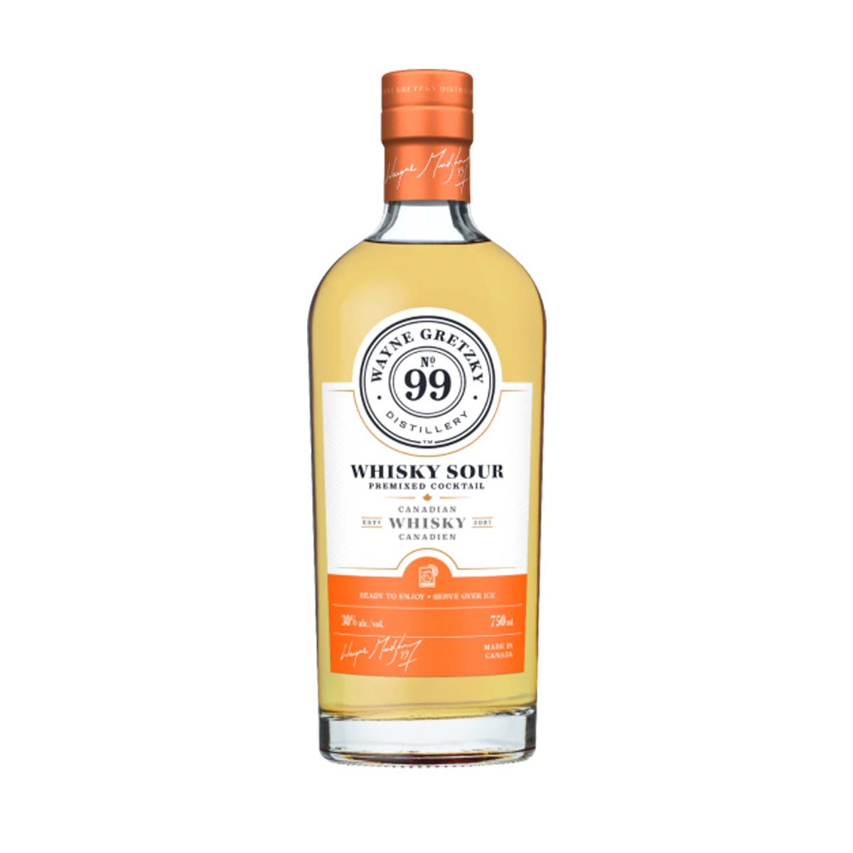 TAG Liquor Stores Liquor Gift Delivery Canada - Wayne Gretzky Whisky Sour 750ml