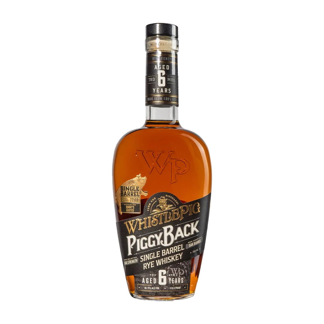 WhistlePig PiggyBack 6 Year Old Bourbon 750ml