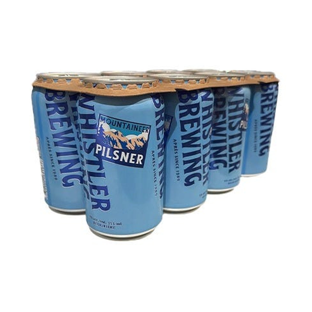 Whistler Brewing Co. Mountaineer Pilsner 8 Cans x 355 mL