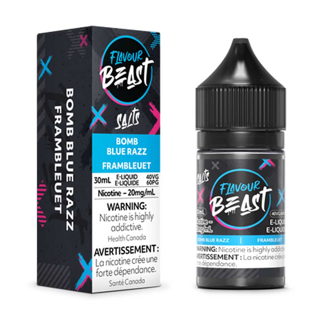 TAG Liquor Stores Canada Delivery -Flavour Beast E-Liquid Bomb Blue Razz -tagliquorstores.com
