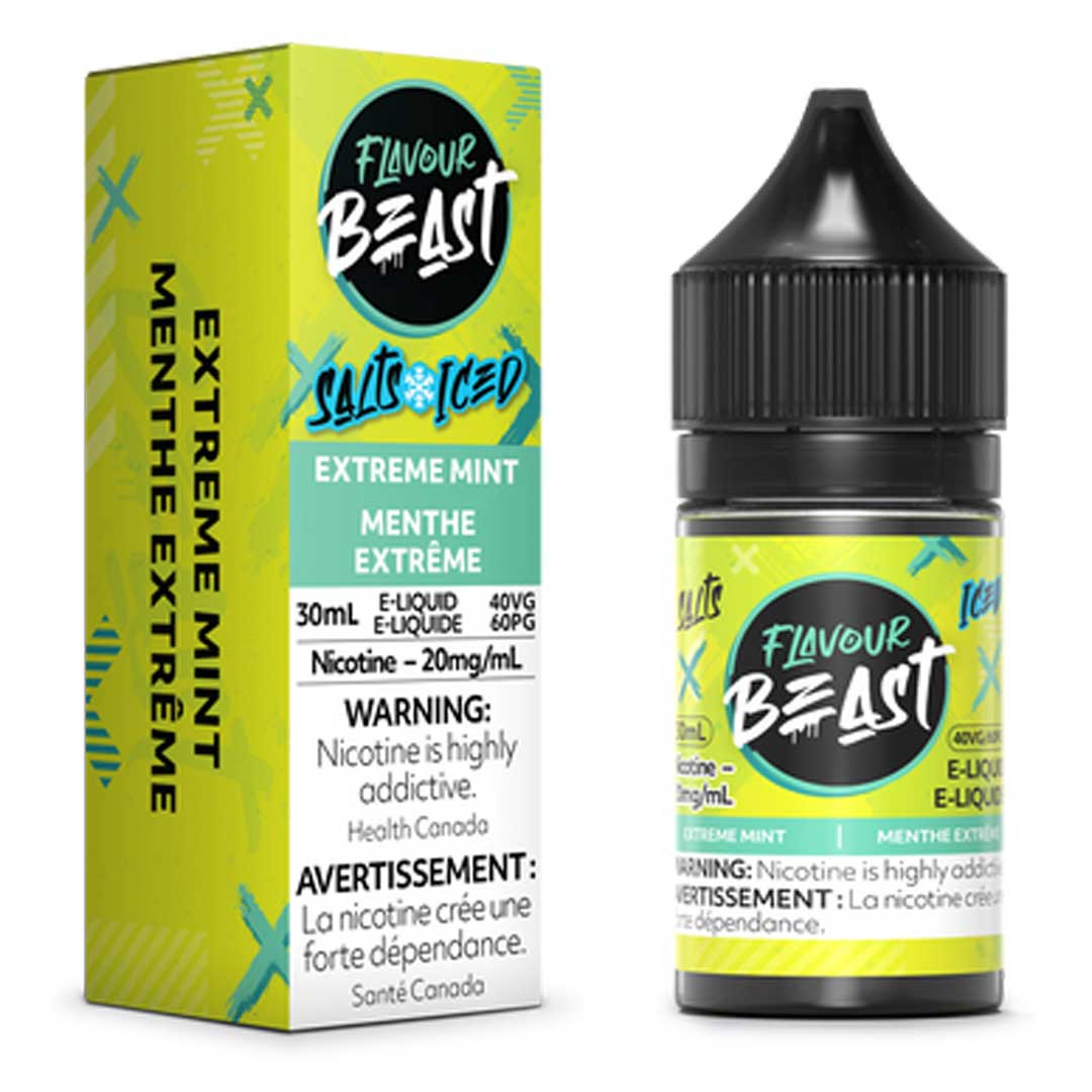 TAG Liquor Stores Canada Delivery -Flavour Beast E-Liquid Extreme Mint Iced -tagliquorstores.com