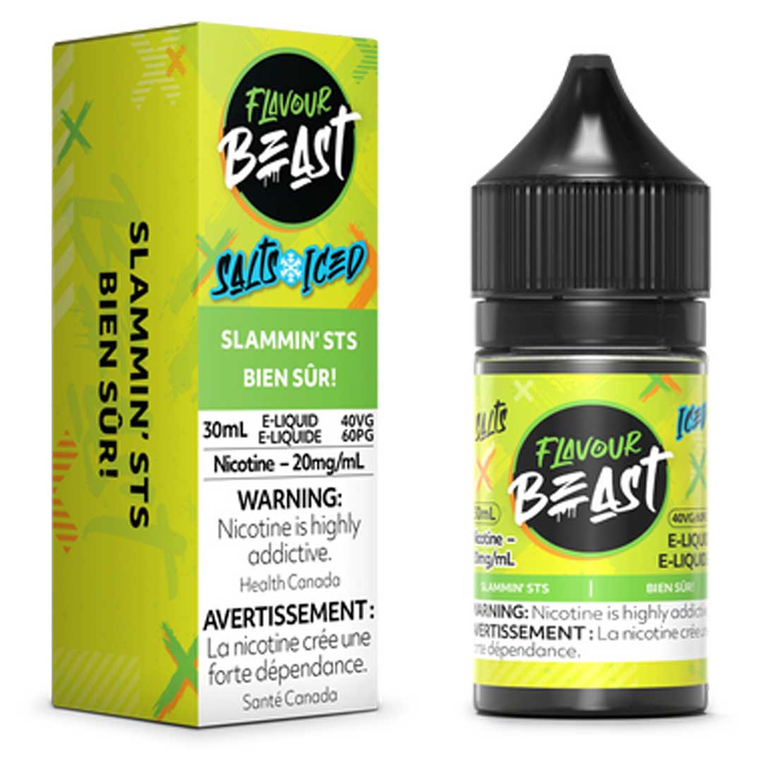 TAG Liquor Stores Canada Delivery -Flavour Beast E-Liquid Slammin' STS Iced -tagliquorstores.com