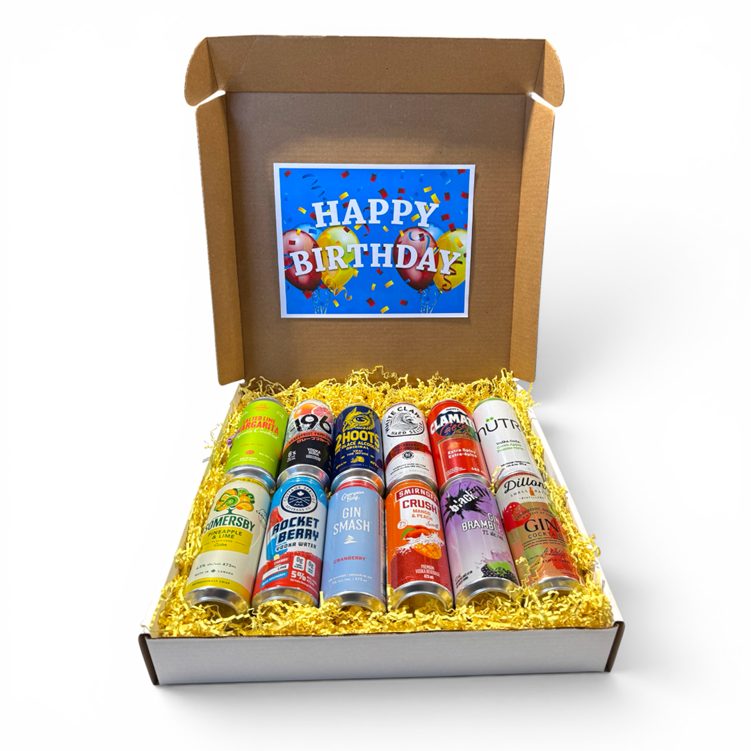 Birthday Cooler, Cider & Seltzer Box